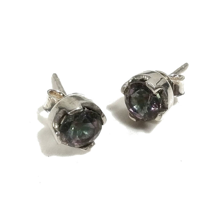 MINI Orecchini argento 925 - Topazio mistico | Gioielli argento piercing