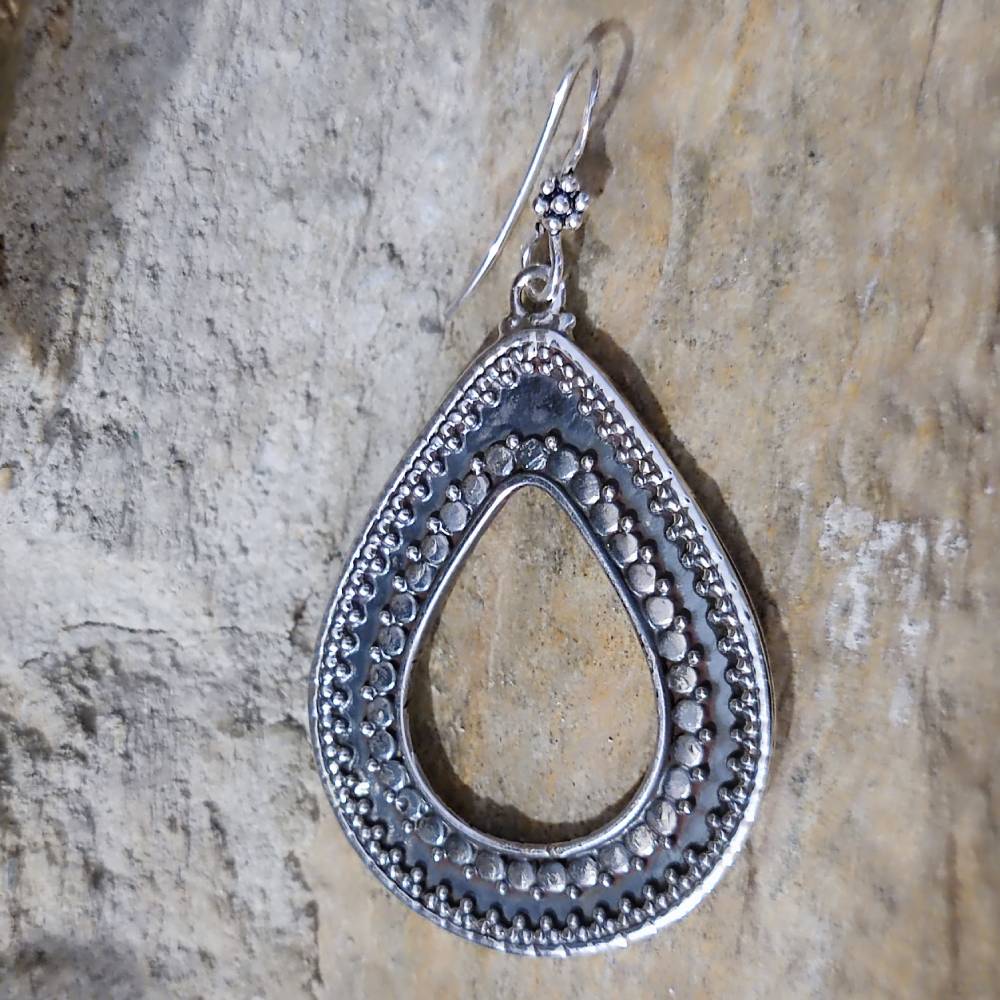 ORECCHINI etnici in argento 925 - JARLI