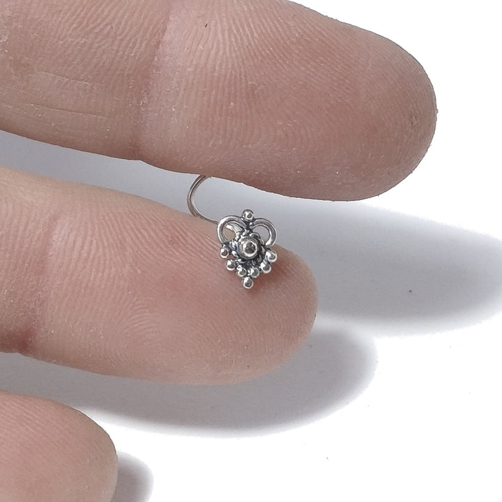 Orecchini da naso CAPRI | etnici con Spirale | Argento 925 | Piercing BOHO