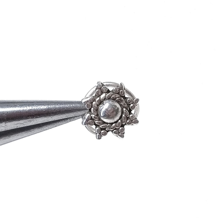 Orecchini da naso PROCIDA | etnici con Spirale | Argento 925 | Piercing BOHO