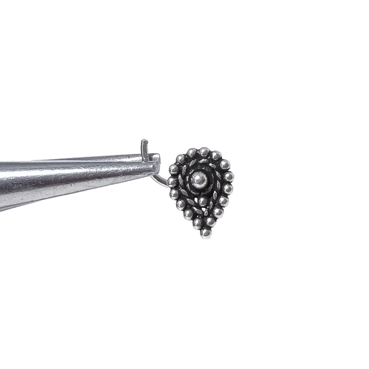 Orecchini da naso LIPARI | etnici con Spirale | Argento 925 | Piercing BOHO
