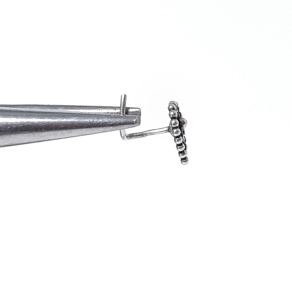 Orecchini da naso LIPARI | etnici con Spirale | Argento 925 | Piercing BOHO