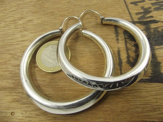 ORECCHINI in argento 925 cerchio - ADELE