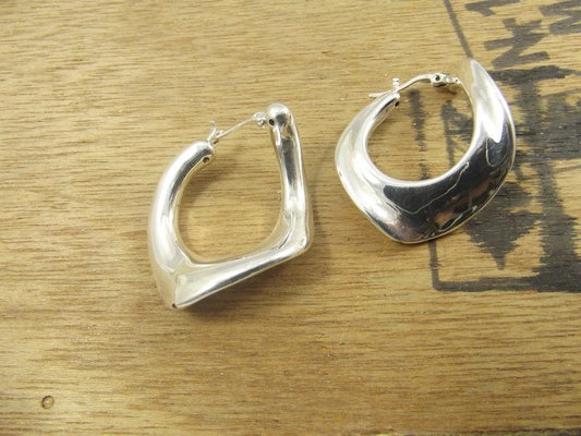 ORECCHINI etnici in argento 925 rombo - SURABHI β immagine2