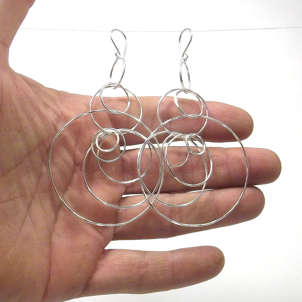 ORECCHINI millecherchi argento - donna - pendente