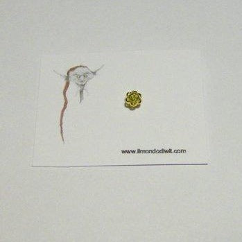 Orecchino da naso in oro 18 carati 3mm