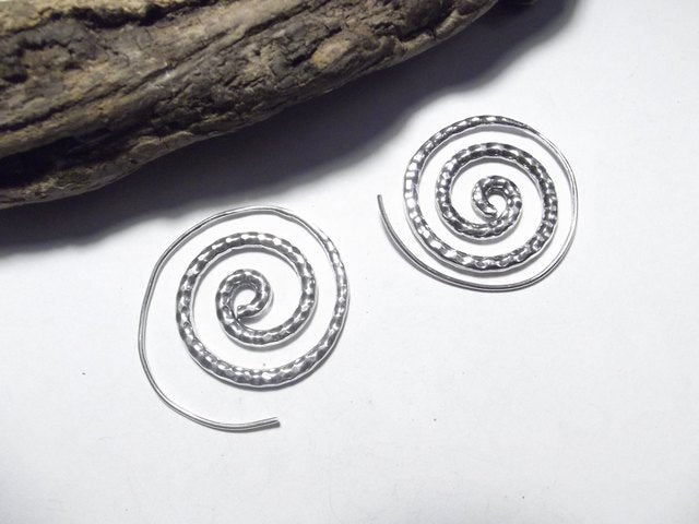 ORECCHINI  in argento 925 SPIRALE