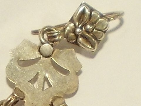 ORECCHINI etnici in argento antico - LAKSHMI
