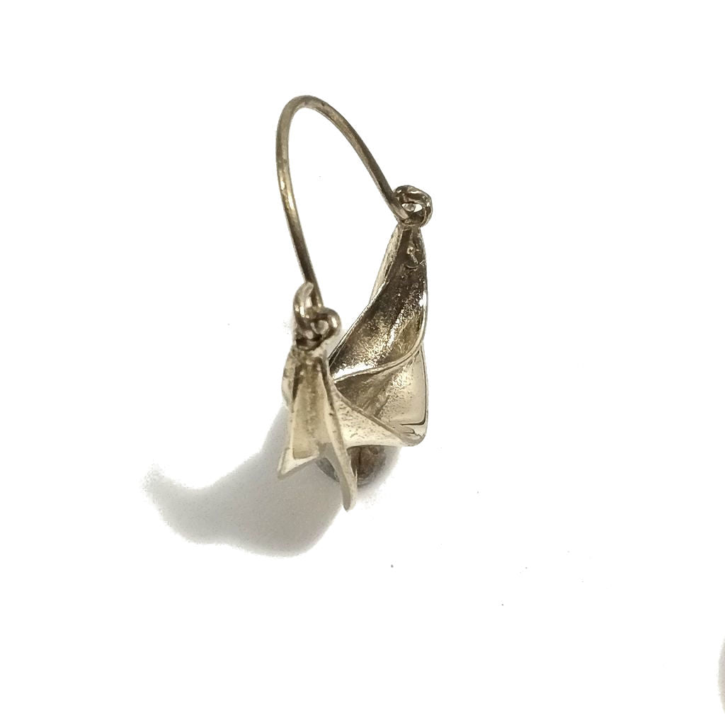 ORECCHINI ETNICI Ottone lucido Orecchini artigianali | Barocco | BOHO