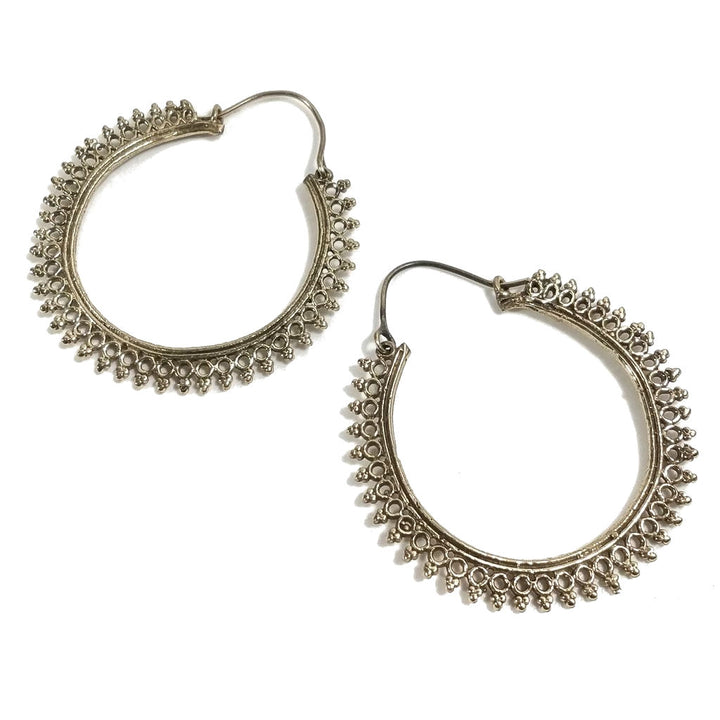 ORECCHINI ETNICI Ottone lucido ORECCHINI | Cerchio - BOHO