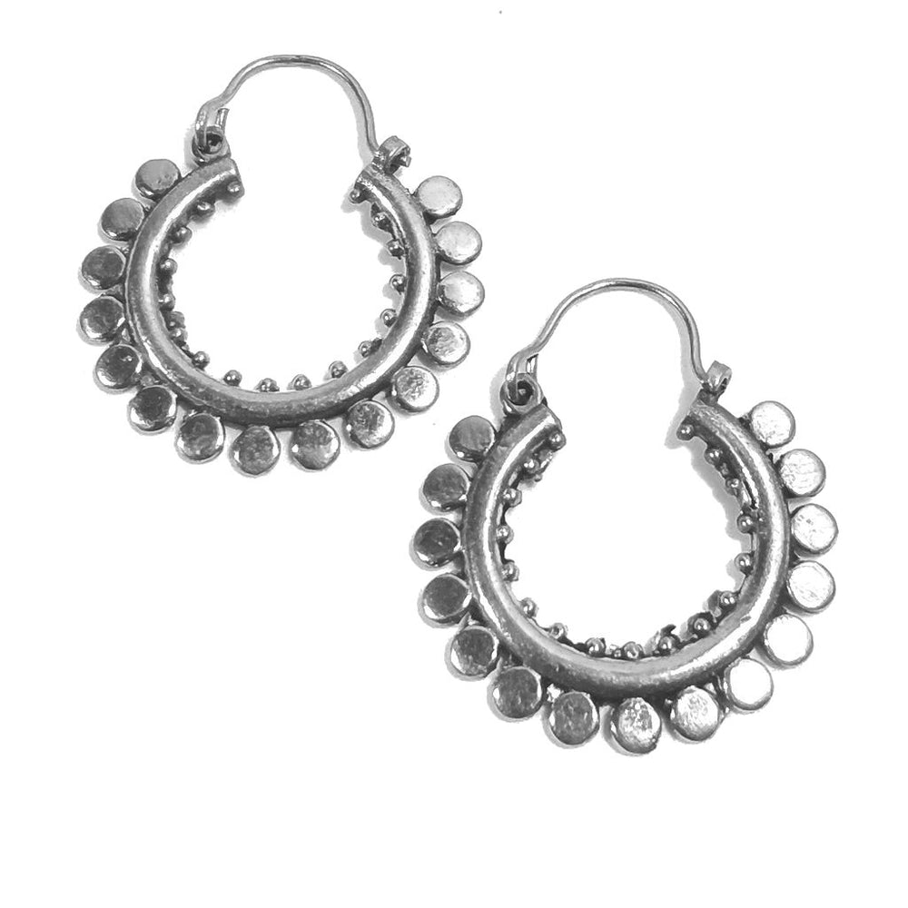 ORECCHINI ETNICI Ottone lucido Orecchini artigianali | BOHO