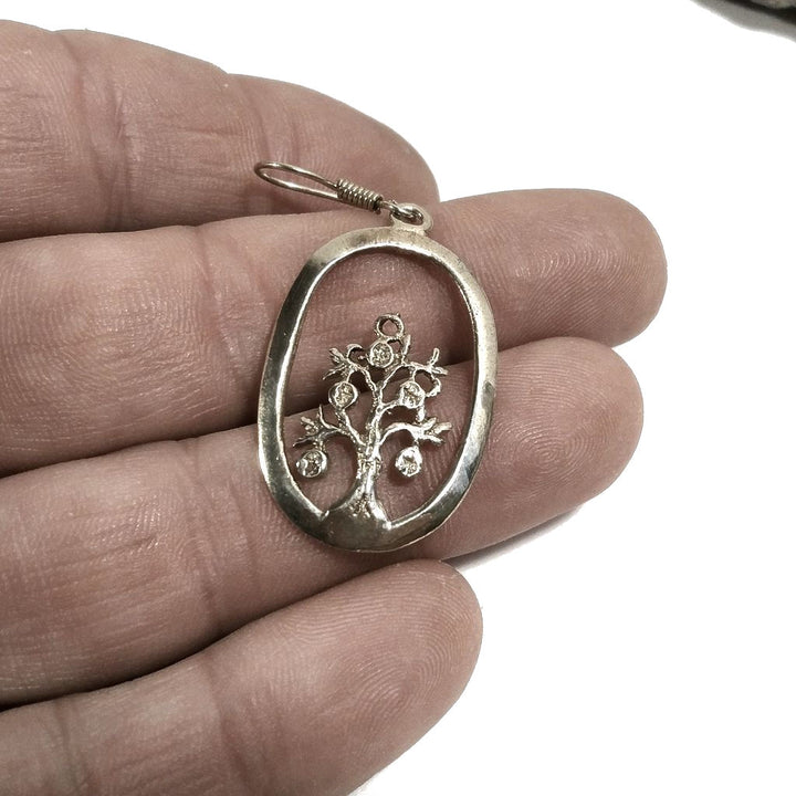 Orecchini etnici albero della vita in ottone - KATARYA