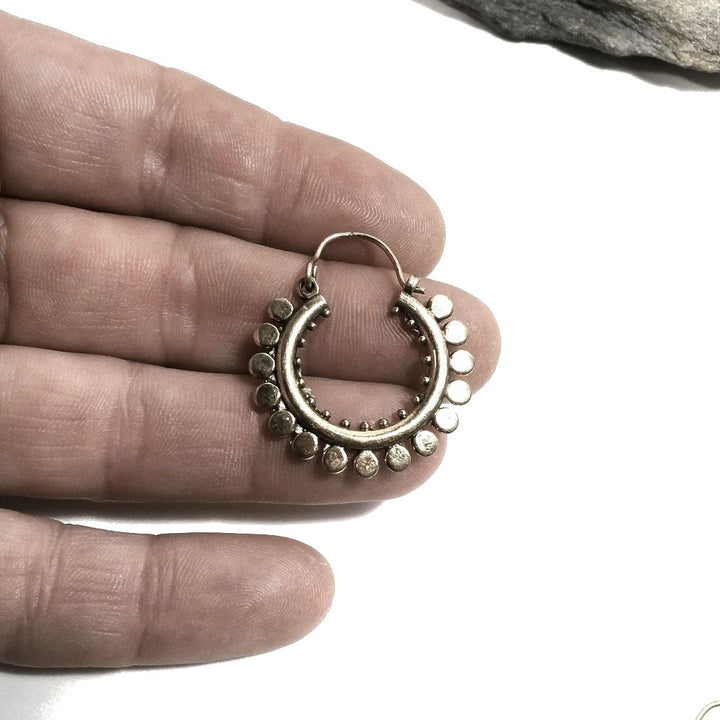 ORECCHINI ETNICI Ottone lucido Orecchini artigianali | BOHO