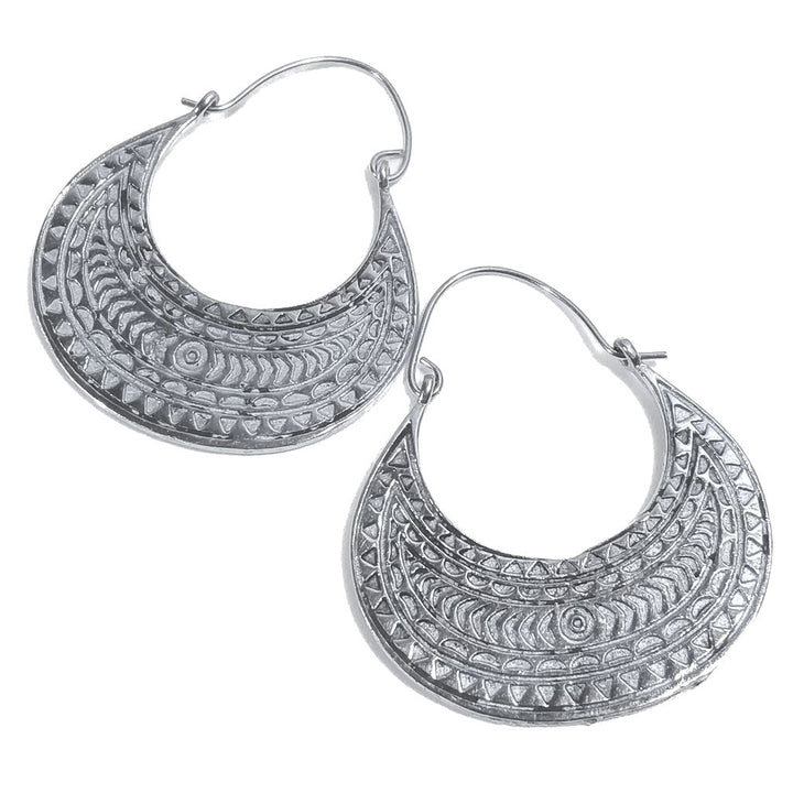 ORECCHINI ETNICI Ottone lucido ORECCHINI | KAREN - BOHO