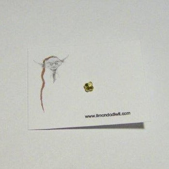 Orecchino da naso in oro 18 carati 2mm