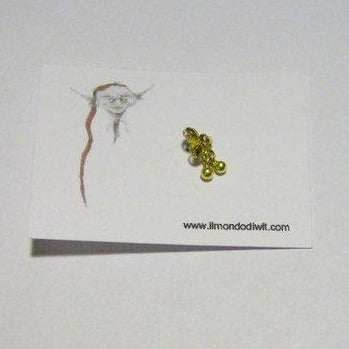 Orecchino da naso in oro 18  carati 10mm