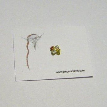 Orecchino da naso in oro 18 carati 10mm