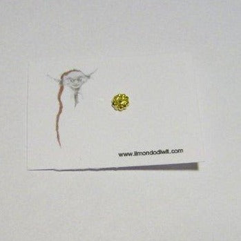 Orecchino da naso in oro 18 carati 3mm