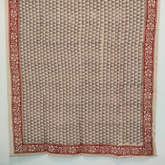 Pareo - Sarong con pesce in 100% cotone artigianale - MAREA
