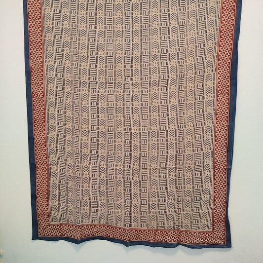Pareo - Sarong con pesce in 100% cotone artigianale - NILEK
