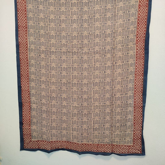 Pareo - Sarong con pesce in 100% cotone artigianale - NILEK