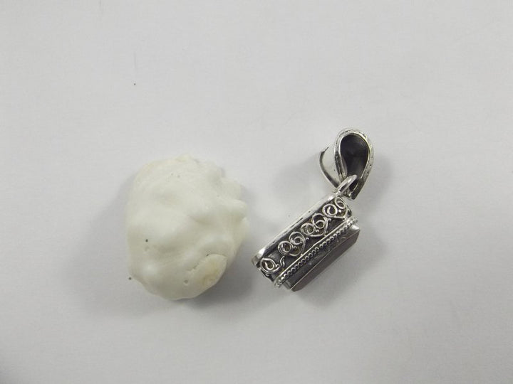 CIONDOLO QUARZO ROSA argento I - ilmondodiwit - Ciondolo