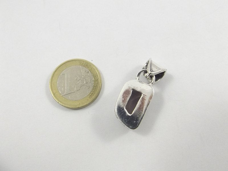 CIONDOLO QUARZO ROSA argento I - ilmondodiwit - Ciondolo