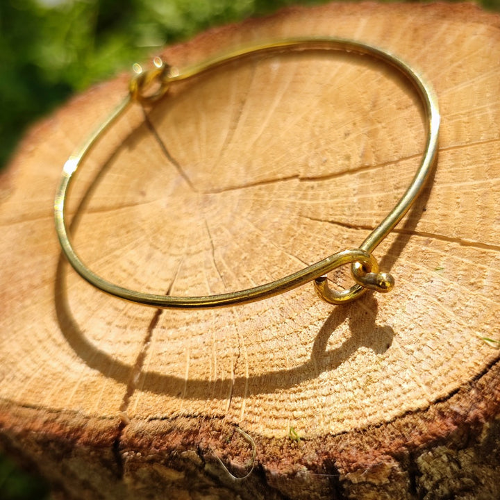 VIPIN Bracciale indiano artigianale in ottone