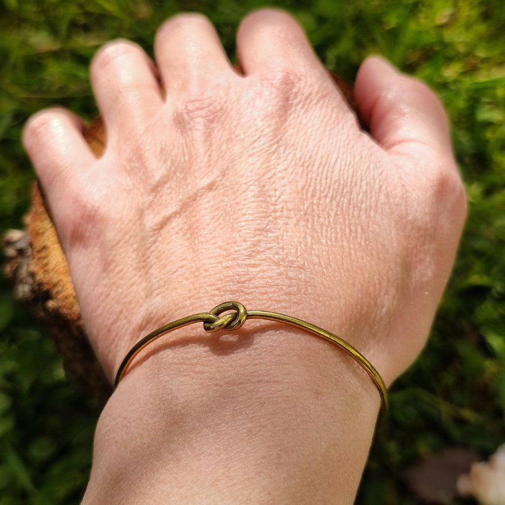 VIPIN Bracciale indiano artigianale in ottone