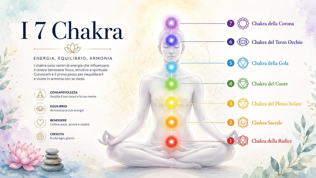 I 7 chakra che sono