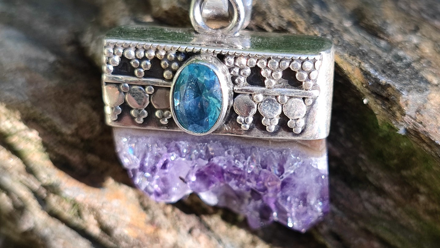 collezione gioielli ametista in argento
