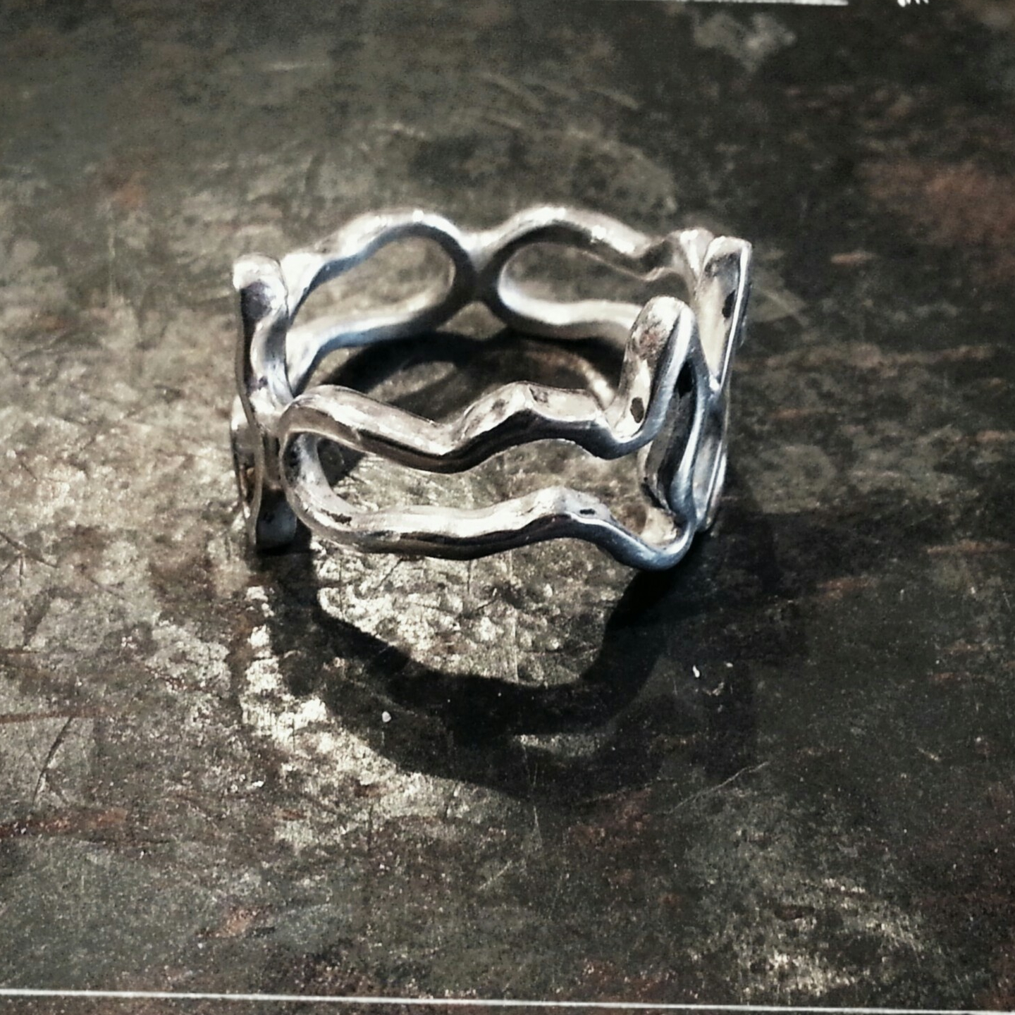Anello argento Elba a Porter