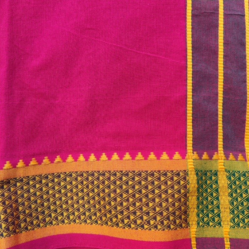 DHOTI SARONG - Pareo india artigianale cotone - BRAHMI – immagine 5