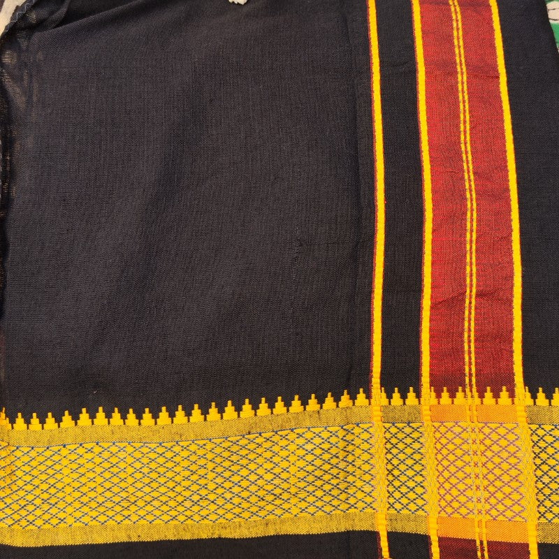 DHOTI SARONG - Pareo india artigianale cotone - BRAHMI – immagine 6