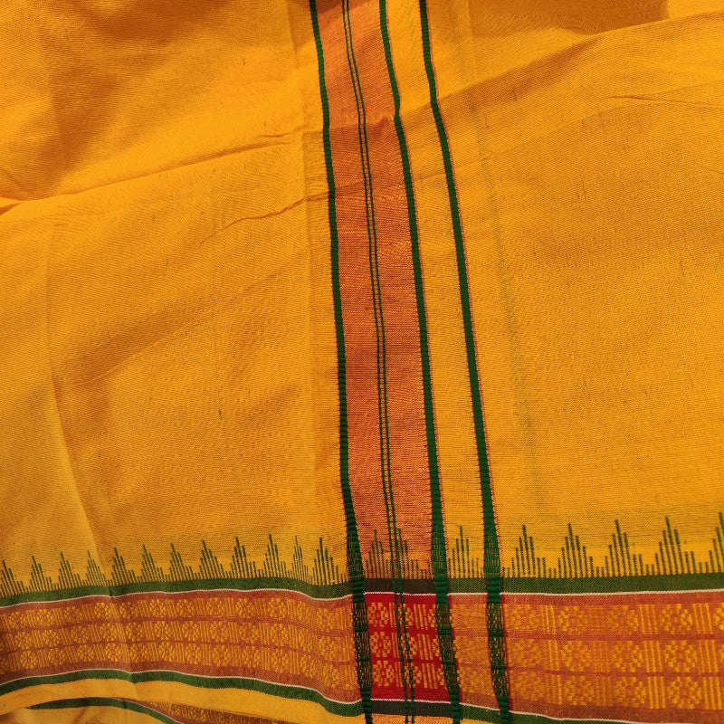 DHOTI SARONG - Pareo india artigianale cotone - BRAHMI – immagine 11