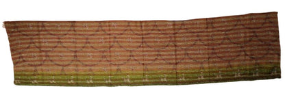 Sciarpa KANTHA con tessuti vintage misto seta ricamo a mano - colori