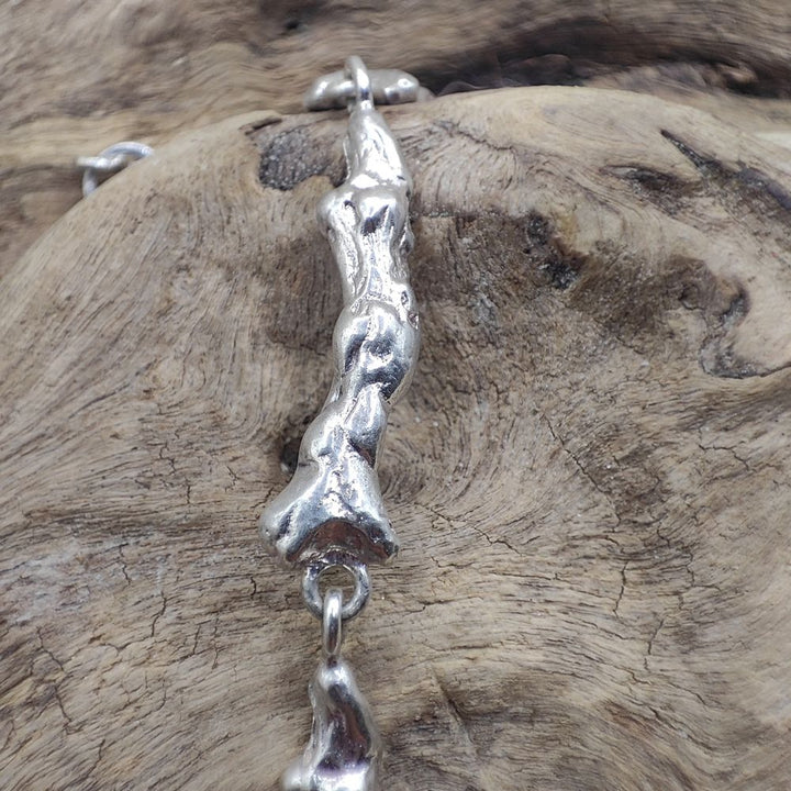 BRACCIALE ramo di CORALLO argento