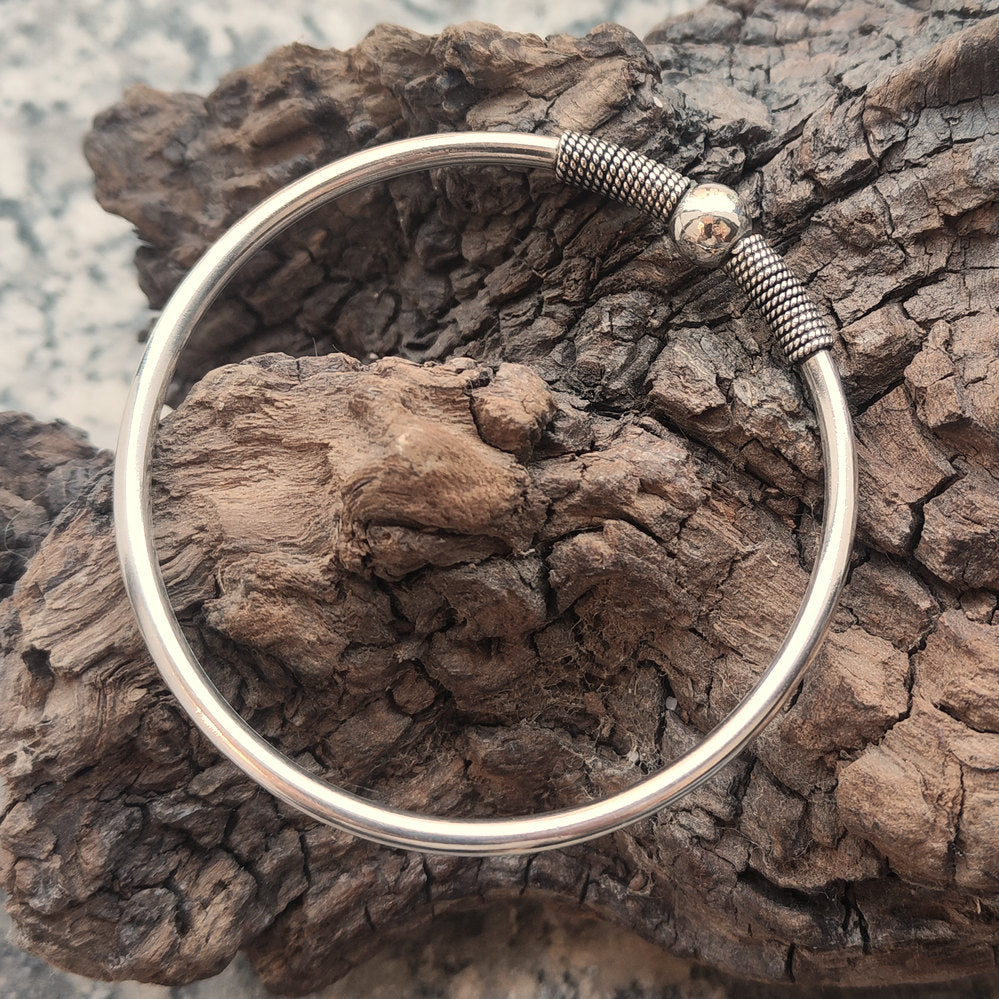 Bracciale etnico in argento 925 - DEWI da UOMO o DONNA