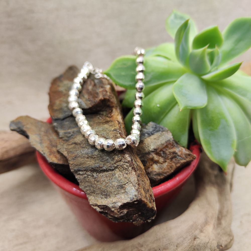 Bracciale diamantato d'argento 925 - SWIFT