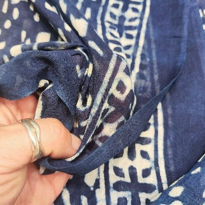 Pareo - Sarong etnico in 100% cotone artigianale - DOT – dettaglio