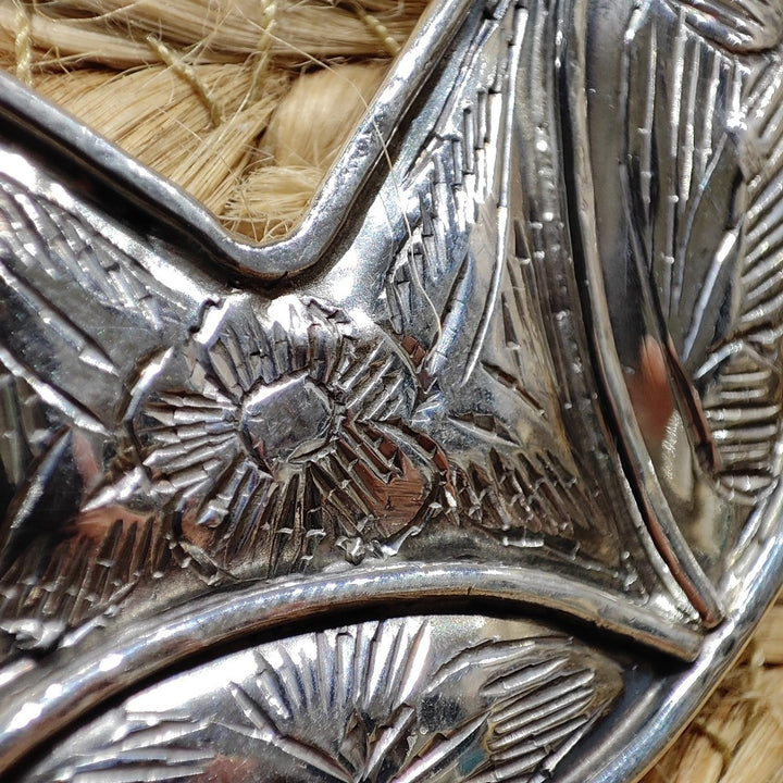 ORECCHINI pendenti grandi in argento 925 - NAURAT