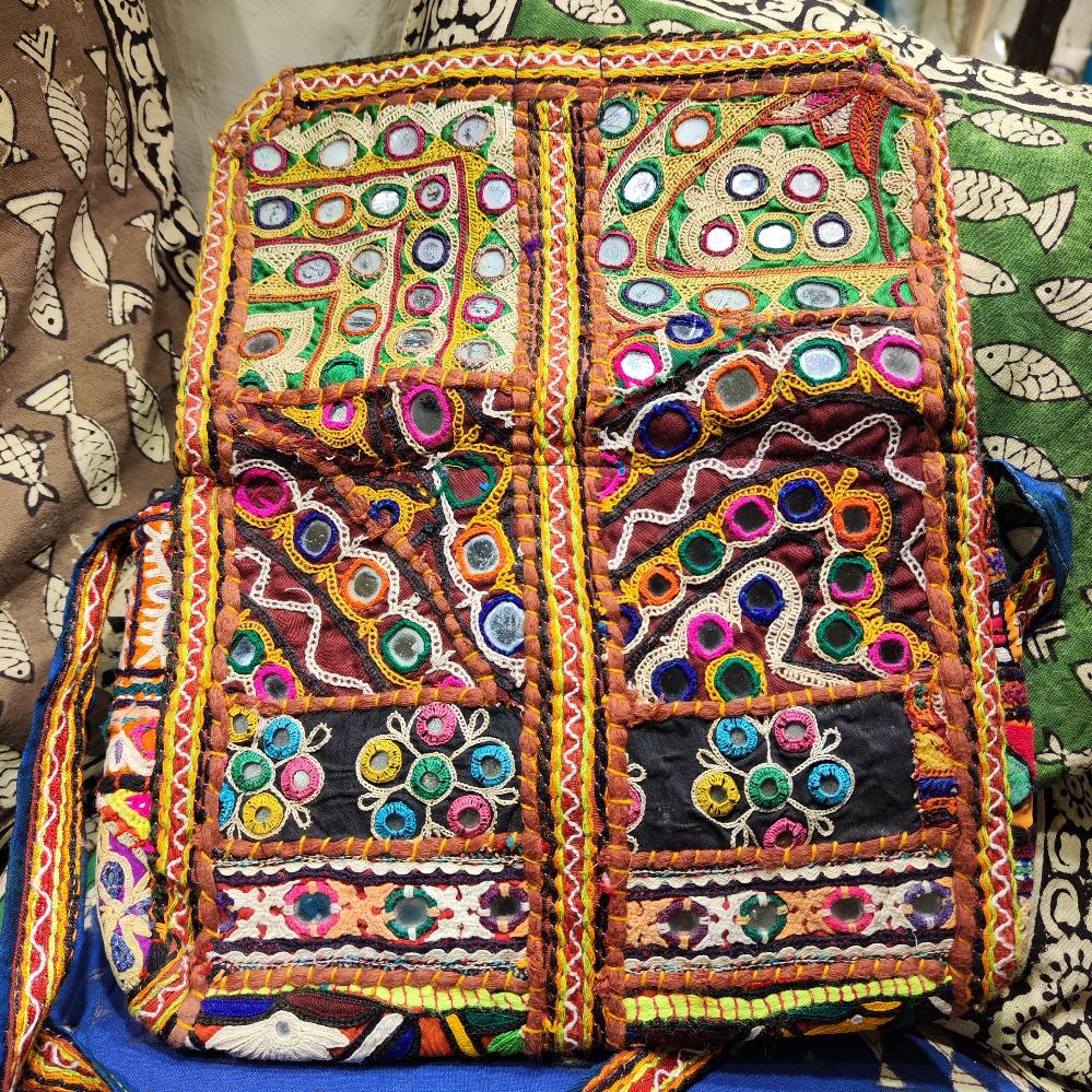 RABARI pochette / tracolla con monete VINTAGE – immagine 6