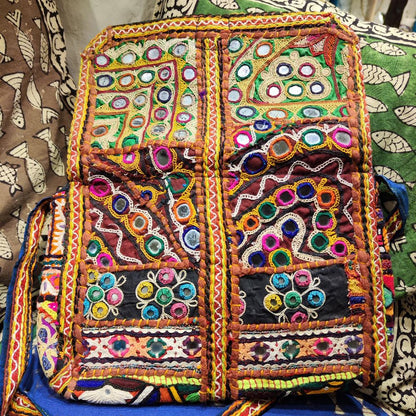 RABARI pochette / tracolla con monete VINTAGE – immagine 6