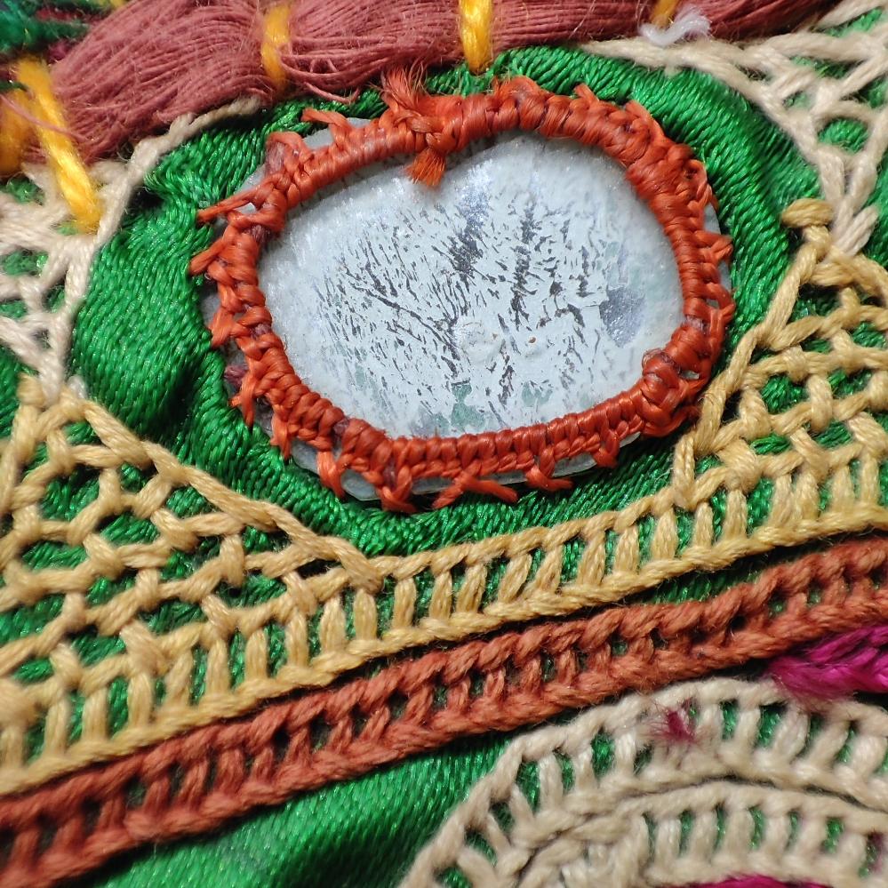 RABARI pochette / tracolla con monete VINTAGE – immagine 3