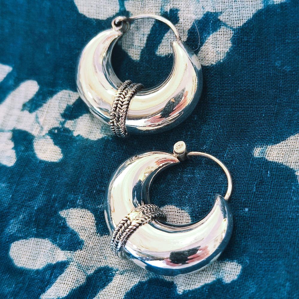 ORECCHINI a cerchio in argento 925 - RANI