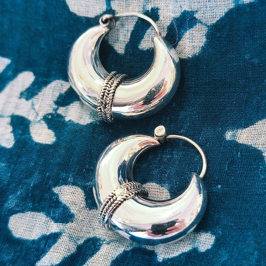 ORECCHINI a cerchio in argento 925 - RANI