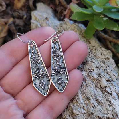 ORECCHINI etnici in argento 925 - RELATHU