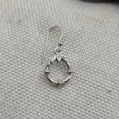 Orecchini argento 925 pendenti - KAGAZNAGAR – immagine 4
