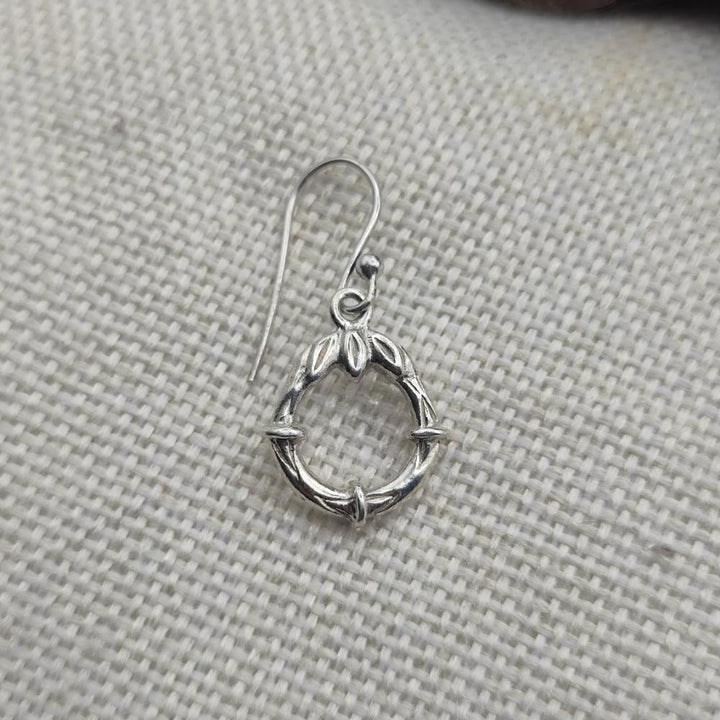 Orecchini argento 925 pendenti - KAGAZNAGAR