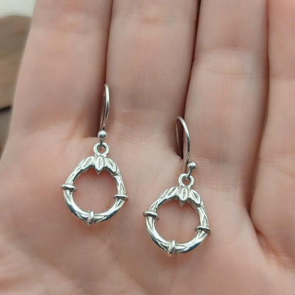 Orecchini argento 925 pendenti - KAGAZNAGAR